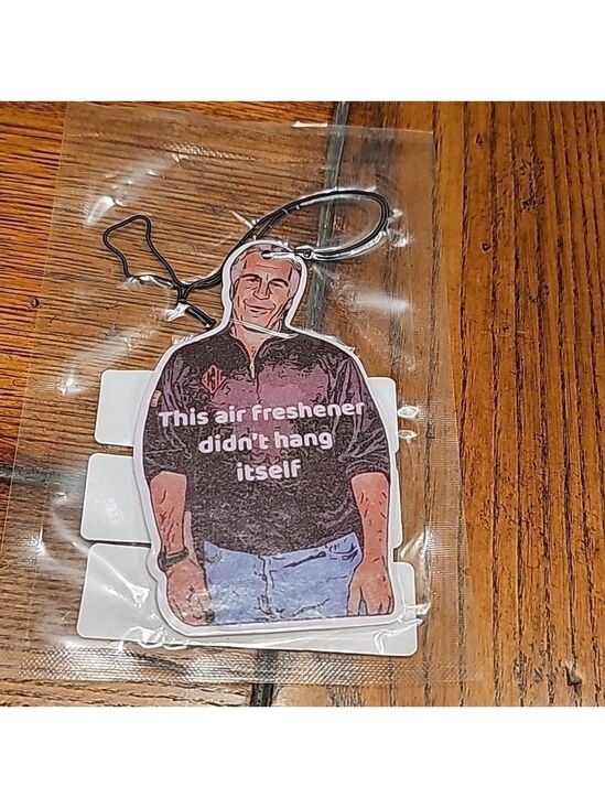 Other - Jeffrey epstein car air freshener